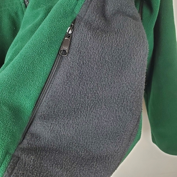 Marmot Women's Small Fleece Jacket Green Black - Picture 9 of 15